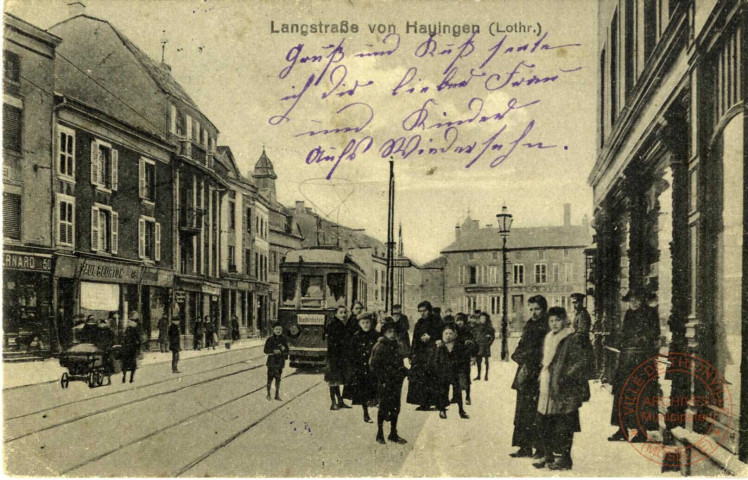 Langstrasse von Hayingen (Lothr.)