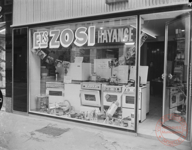 [Magasin d'électroménager Zosi, 86, rue Maréchal Foch à Hayange]