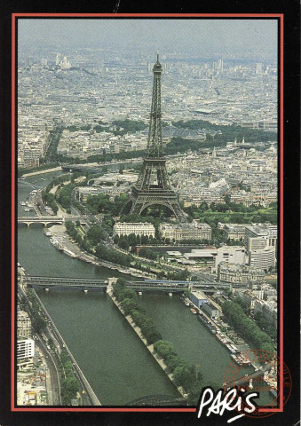 Tour Eiffel, La Seine, Le Sacré-Coeur.