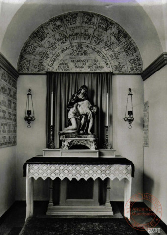 Altar mit Gnadenbild der Schmerzhaften Mutter,Mitpatronin der Kreuzbergkirche zu Bonn