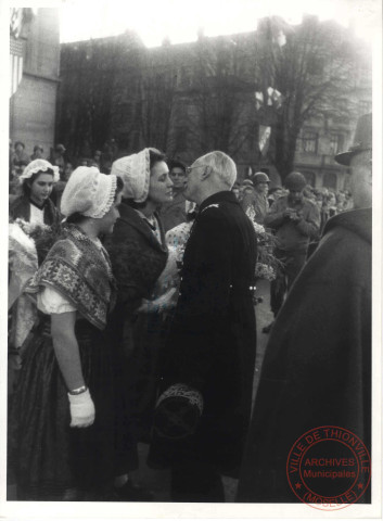 Fête de la Libération : le préfet Marcel Rebourset le 16 décembre 1944