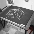 Exposition sur les fortifications à Thionville en 1970 par Georges Martig - Maquette du fort de Troyon