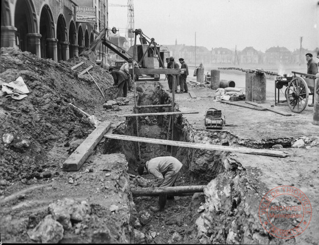 [Travaux de canalisation boulevard Foch]