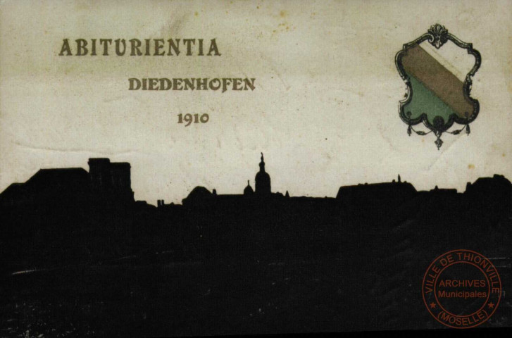 Abiturienta Diedenhofen 1910