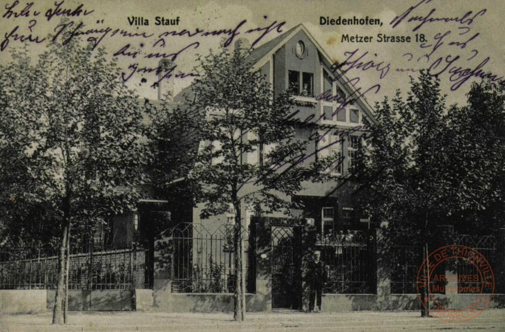 Diedenhofen - Villa Stauf, Metzer strasse 18