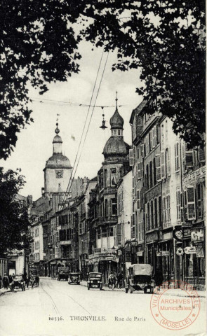 Thionville.- Rue de Paris