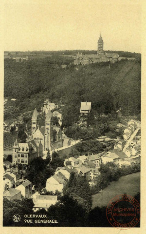 Clervaux.Vue Générale.