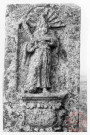 Bildstock situé au lieu-dit "Herrenberg" à Beyren-lès-Sierck. Christ en croix, Vierge et Saint-Jean