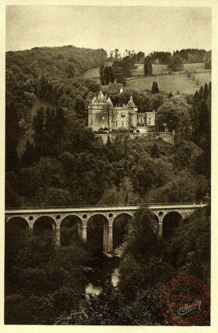 L'Avallonnais. Chastellux.-La Vallée de la Cure. Le Viaduc et le Château.