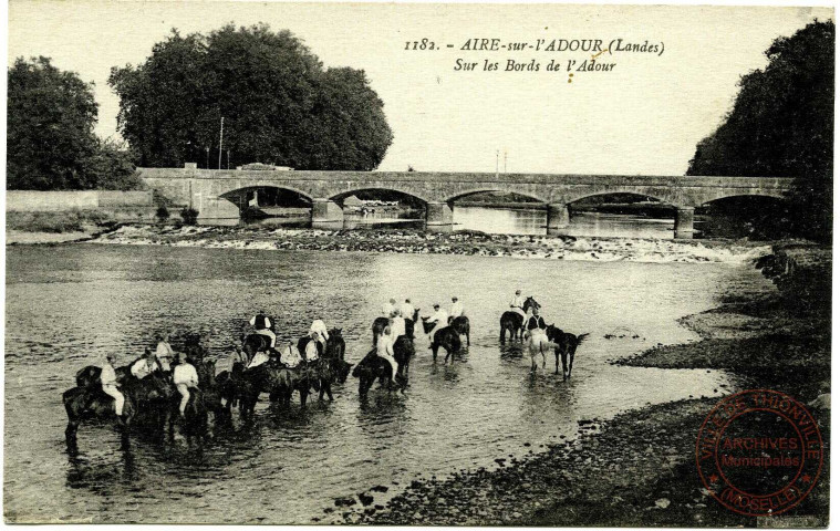 Aire-sur-l'Adour (Landes) - Sur les Bords de l'Adour