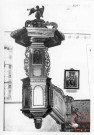 Chapelle Saint-Pierre de Semming (commune de Rodemack), 4 rue des Calvaires. Chaire XVIIIe
