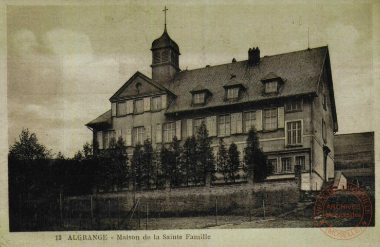 Algrange - Maison de la Sainte Famille