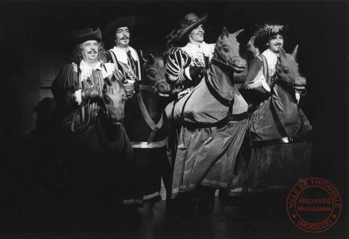 Spectacle du Théâtre Populaire de Lorraine : "Les trois mousquetaires"