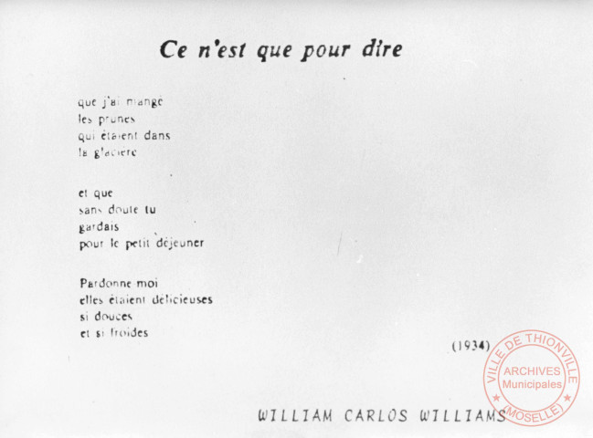 Spectacle du Théâtre Populaire de Lorraine : "Voies aériennes"