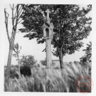 Calvaire (croix Roseller) situé à Manom (à l'entrée, près de la pharmacie)