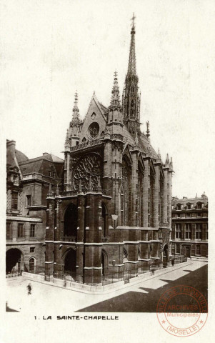 La Sainte-Chapelle.