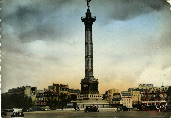 Place de la Bastille et colonne de Juillet (1831-1840)