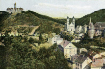 Clervaux et l'Abbaye Saint-Maurice .