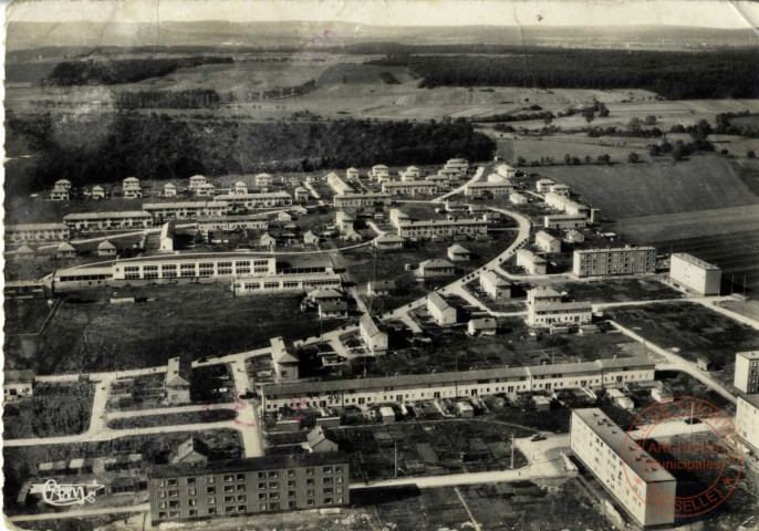 Guenange (Moselle) - Le Boulevard de la Boucle - Vue aérienne