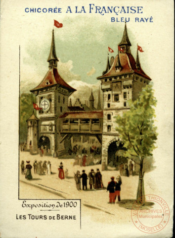 Exposition de 1900 - les tours de Berne