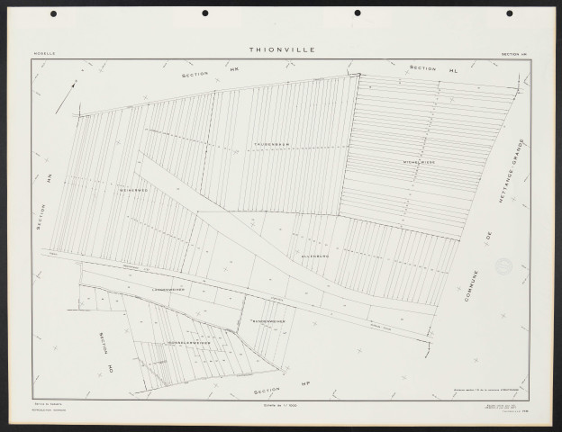 Oeutrange: section HM