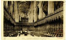 Le Gers - Auch - Cathédrale Sainte-Marie (Mon. Hist. de 1489) - Les Stalles, chef d'oeuvre de la Renaissance, 113 sièges (1520)