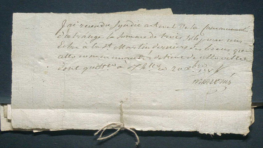 Registre de délibérations (1818-1831)