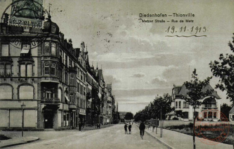 Diedenhofen - Metzer Strasse / Thionville - Rue de Metz