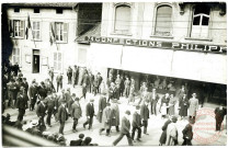1933 - inauguration de la nouvelle Mairie de Knutange (maire Dr PEIFFERT)