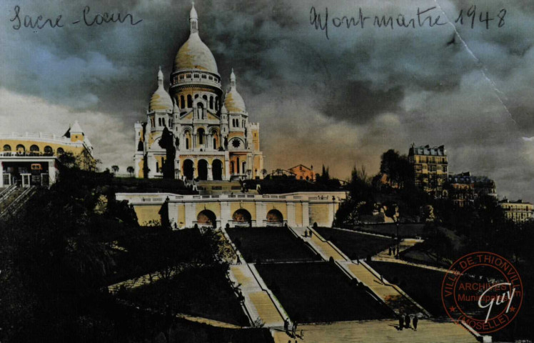 Basilique du Sacré-Coeur de Montmartre.