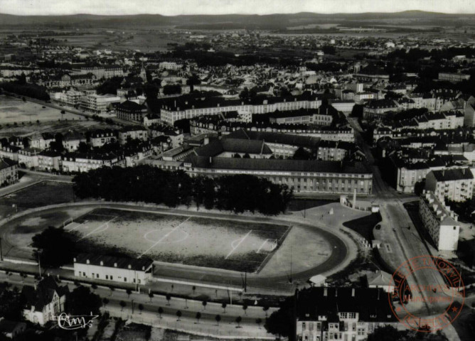 Thionville (Moselle) - Vue aérienne - Le Stade