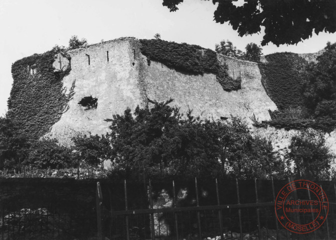 Rodemack - Mur d'enceinte de la face Ouest