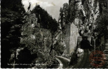 Beim grossen Hirschsprung-Tunnel im Höllental (Schwarzwald)