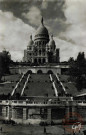 Basilique du Sacrée-Coeur de Montmartre ( 1876-1910) et les Jardins.