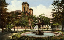 THIONVILLE - Le Square et l'Église Catholique