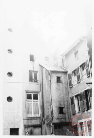 Cour du Mersch, façade XVIe remaniée - Thionville
