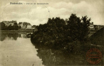 Diedenhofen.- Blick von der Eisenbahnbrücke