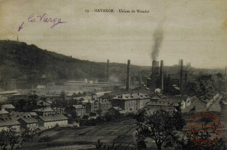 HAYANGE - USINES DE WENDEL