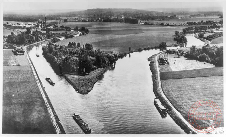18. Fleuves - Le confluent de l'Oise et de l'Aisne - Compiègne