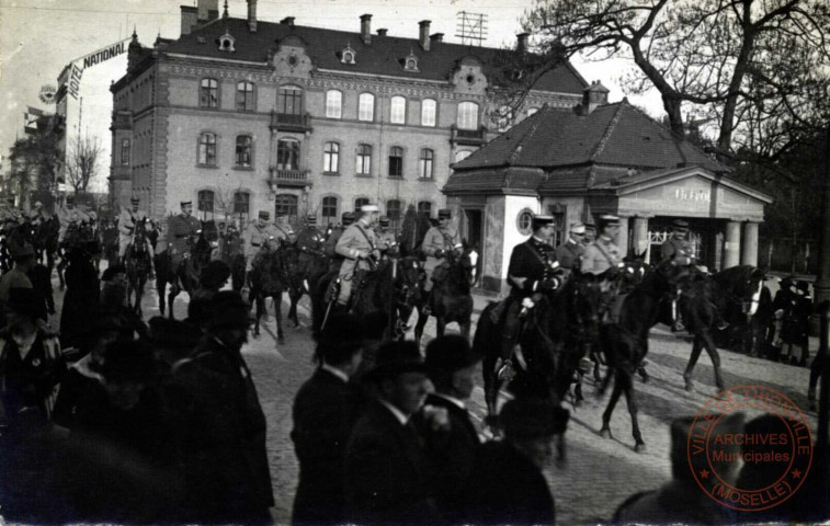 [Libération de Mulhouse en 1918]