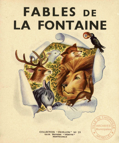 Fables de La Fontaine - collections 'pavillon' n°29