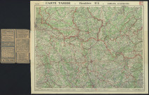 CARTE TARIDE ROUTIERE N°2 LORRAINE, LUXEMBOURG