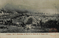 Das 1. Garde-Regt. zu Futz bei St. Privat am 18. August 1870