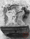 Christ situé sur façade d'une maison au 20 rue Basse à Koeking (commune de Thionville), 1681. Aujourd'hui disparu suite à modernisation de façade