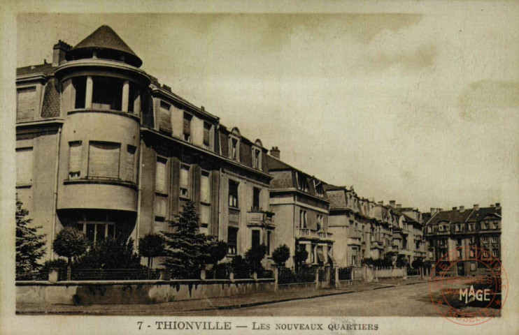 Thionville - Les nouveaux quartiers