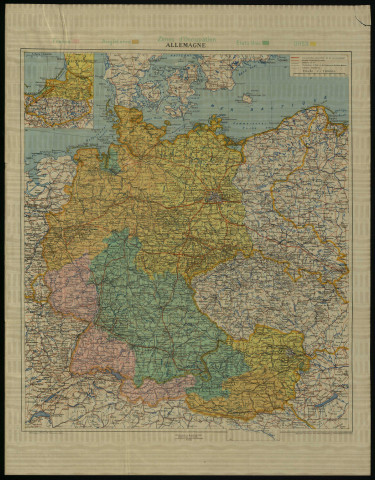 ALLEMAGNE. ZONES D'OCCUPATION