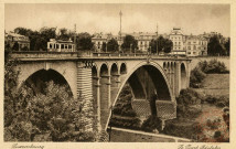 Luxembourg. Le Pont Adolphe.
