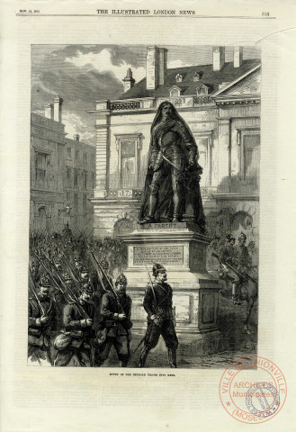 Entry of the Prussian troops into Metz