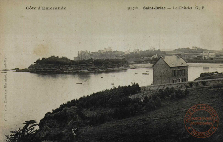 Côte d'Emeraude. Saint-Briac- Le Châtelet