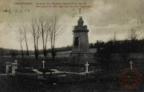 CHANTRENNES. Denkmal des Magdeb. Füsilier-Reg. N° 36. : Monument du 36e régt. des fusiliers magdebgs.